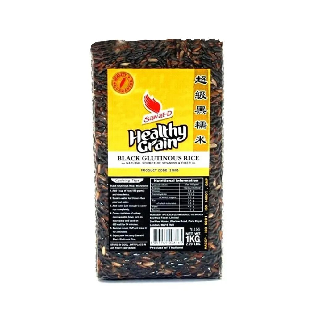 Riso Glutinoso Nero Thailandese 1kg - Trovasia - A0900901