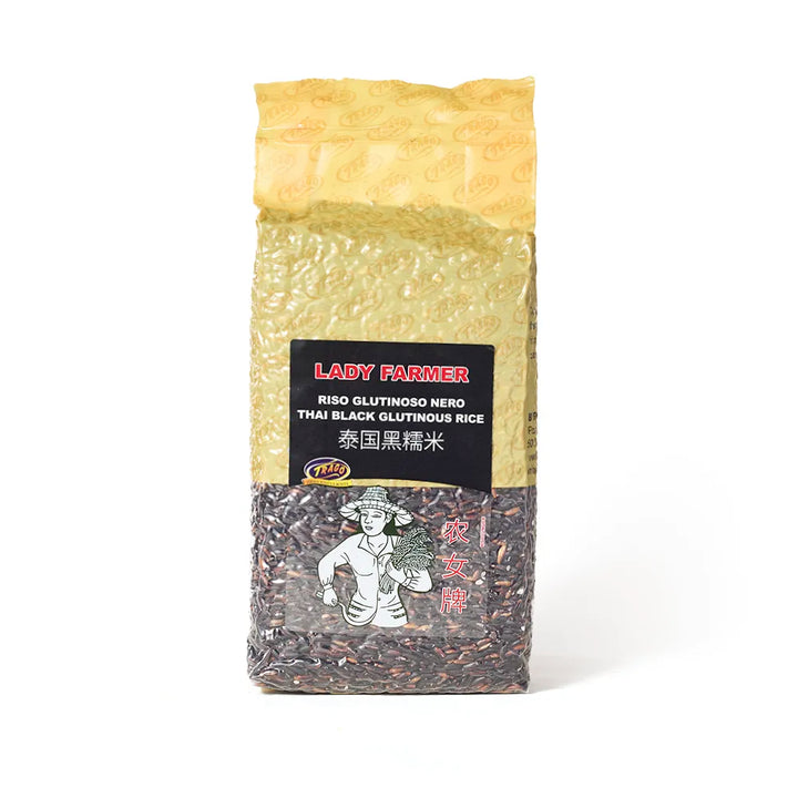 Riso Glutinoso Nero Thailandese 1kg - Trovasia - A0900901