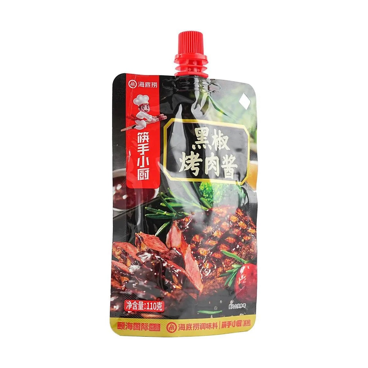 Salsa al Pepe Nero per Barbecue 110g - Trovasia - c1000401