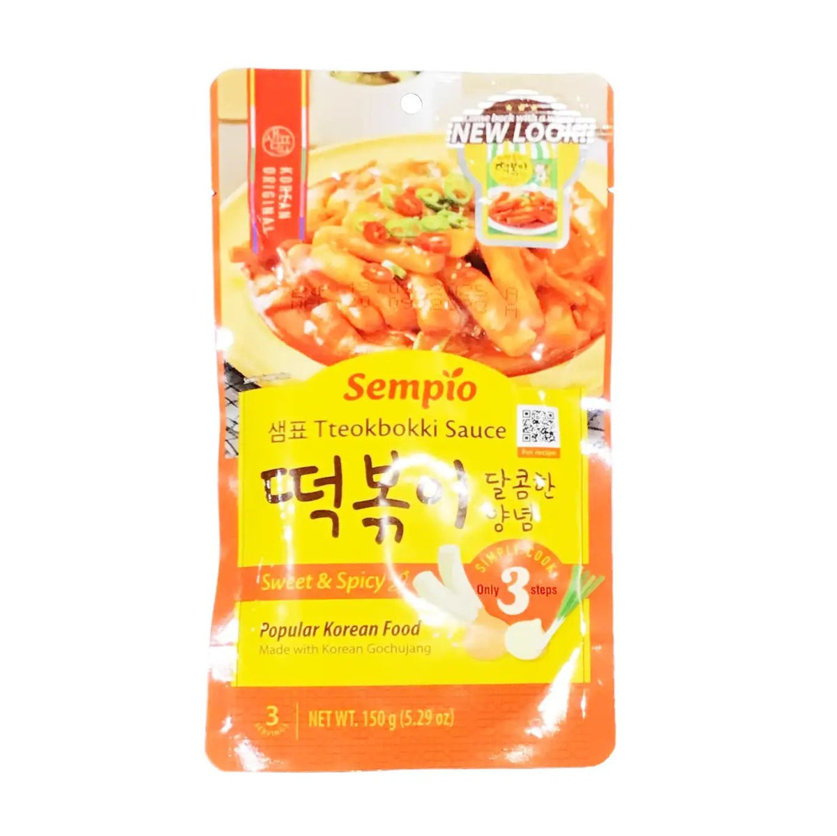 Salsa Per Tteokbokki Coreano 150g - Gusto Dolce e Piccante - Trovasia - c0800202