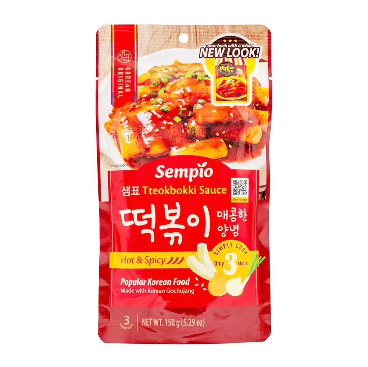 Salsa Per Tteokbokki Coreano 150g - Gusto Piccante - Trovasia - c0800201