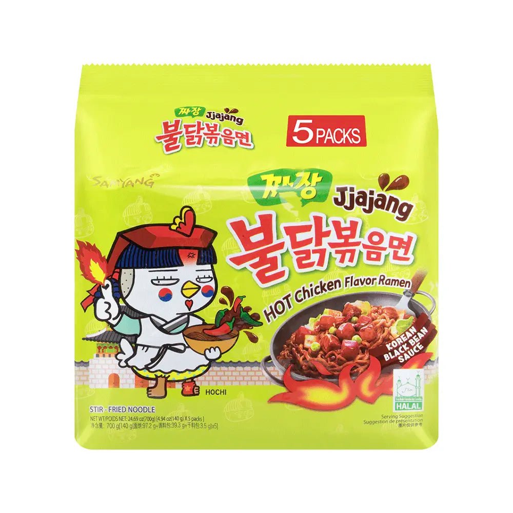 Samyang | Buldak Ramen 5pz - Gusto Jjajang - Trovasia - I01001 - 1103