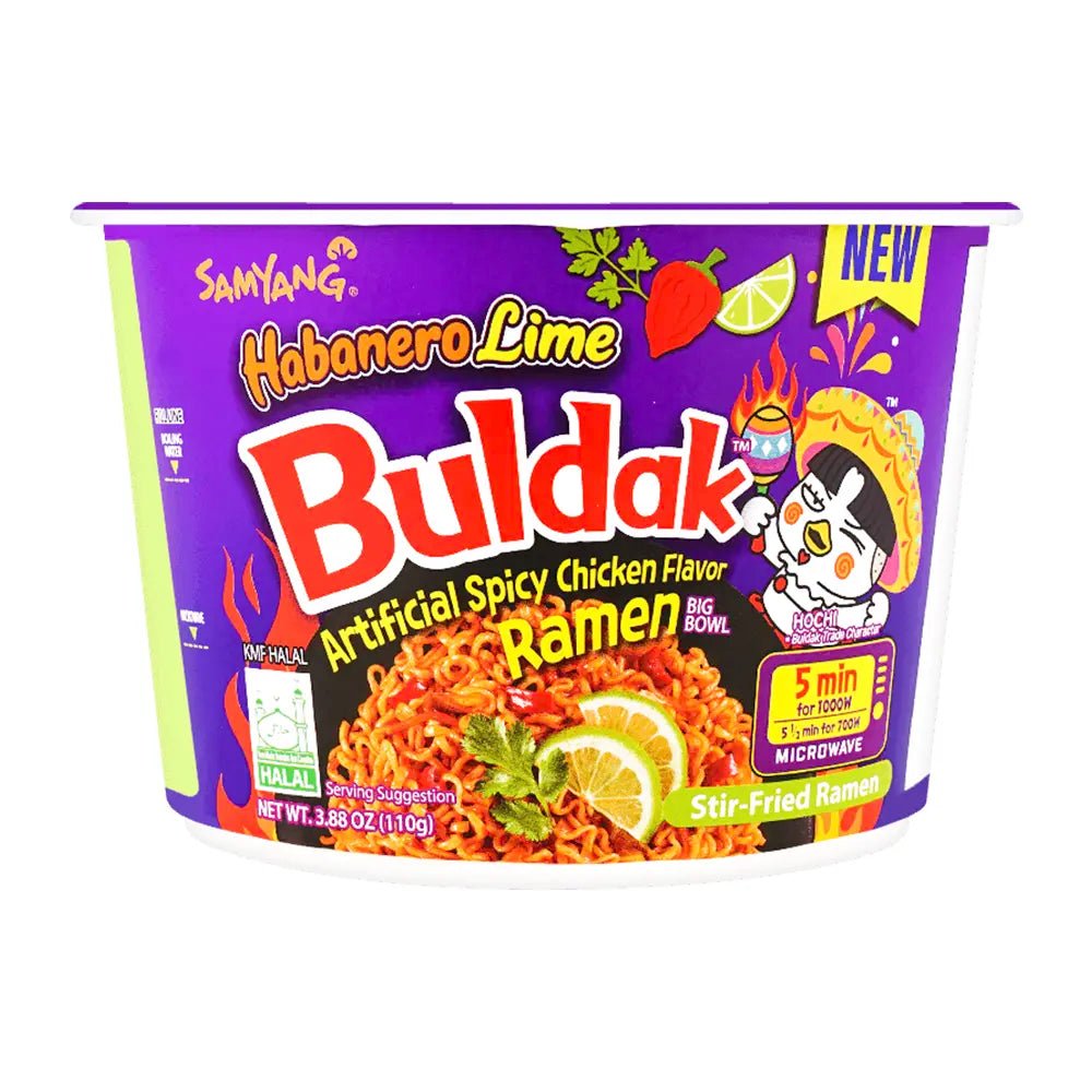 Samyang Buldak Ramen Bowl - Gusto Habanero e Lime - Trovasia - I01001 - 0602