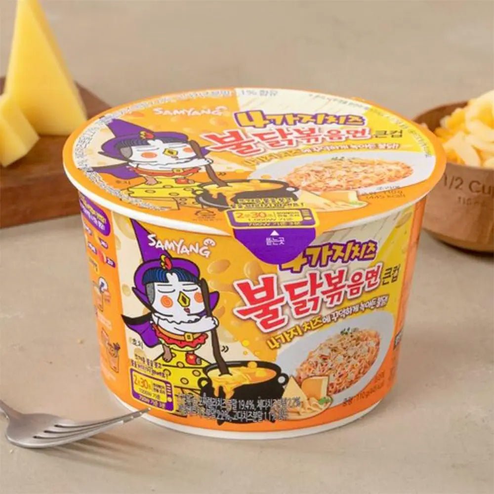 Samyang | Buldak Ramen Bowl – Gusto Quattro Formaggi - Trovasia - I01 - RM001 - 011004