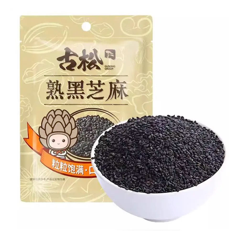 Semi di Sesamo Nero Tostato 100g - Trovasia - A08030 - 02