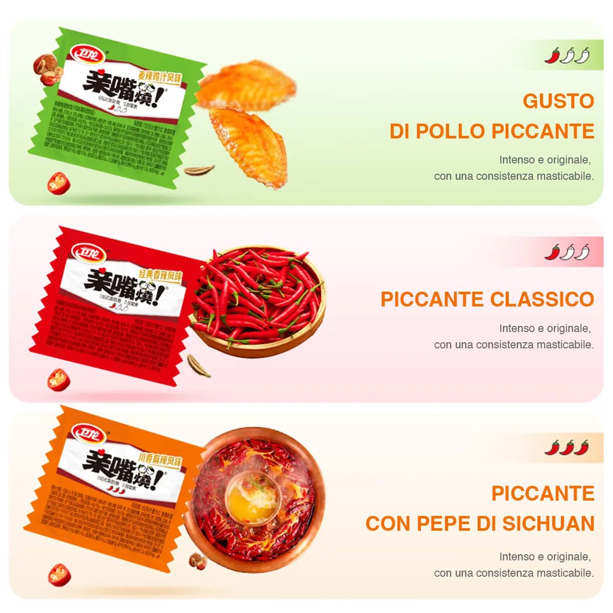 Snack di Fette al Glutine - WeiLong - Trovasia - 