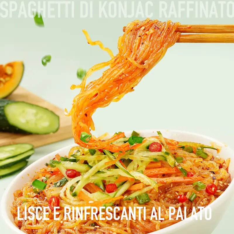 Spaghetti di Konjac Pronta da Mangiare 255g - Gusto Pepe di Sichuan (AgroDolce) - Trovasia - I0500401