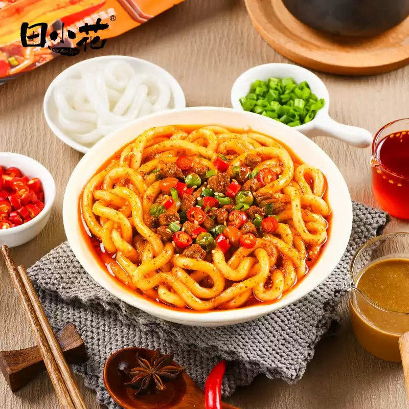 Spaghetti di Patate con Salsa al Sesamo 268g - Trovasia - I04009 - 02