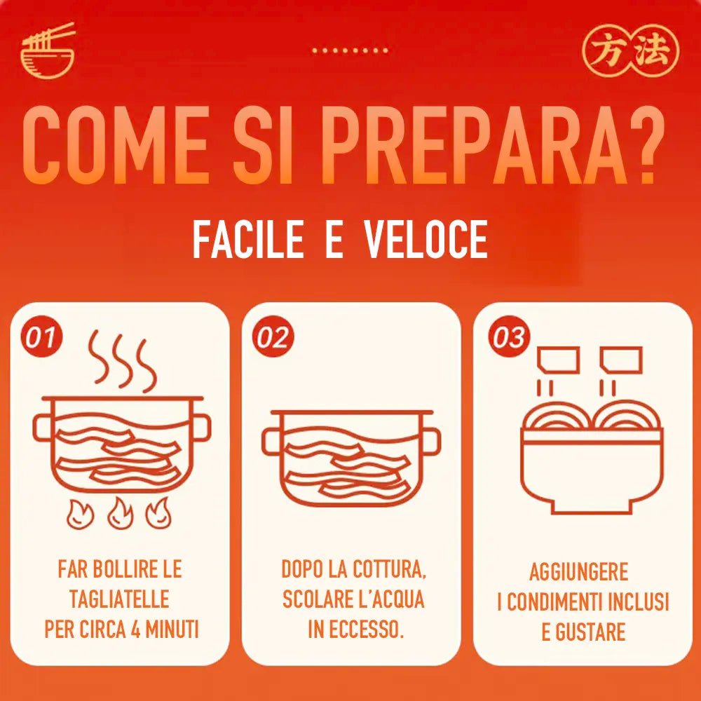 Tagliatelle di Patata con Salsa Piccante Sichuanese 270g - Trovasia - I04011 - 02