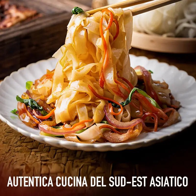 Tagliatelle di Riso 400g - Per Pho / Pad Thai - Trovasia - a0900501