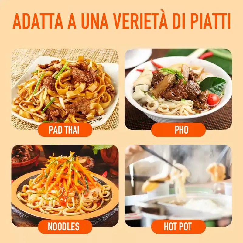 Tagliatelle di Riso 400g - Per Pho / Pad Thai - Trovasia - a0900501