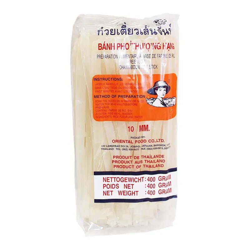 Tagliatelle di Riso 400g - Per Pho / Pad Thai - Trovasia - a0900501