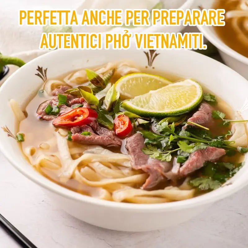 Tagliatelle di Riso 400g - Per Pho / Pad Thai - Trovasia - a0900501