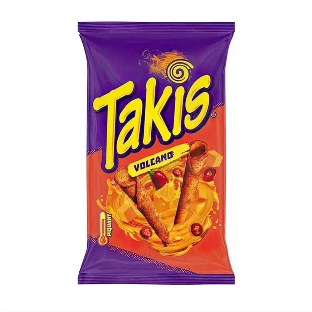 Takis Volcano Rolls 100g - Gusto Cheese & Chilli (Mild) - Trovasia - S03019 - 02