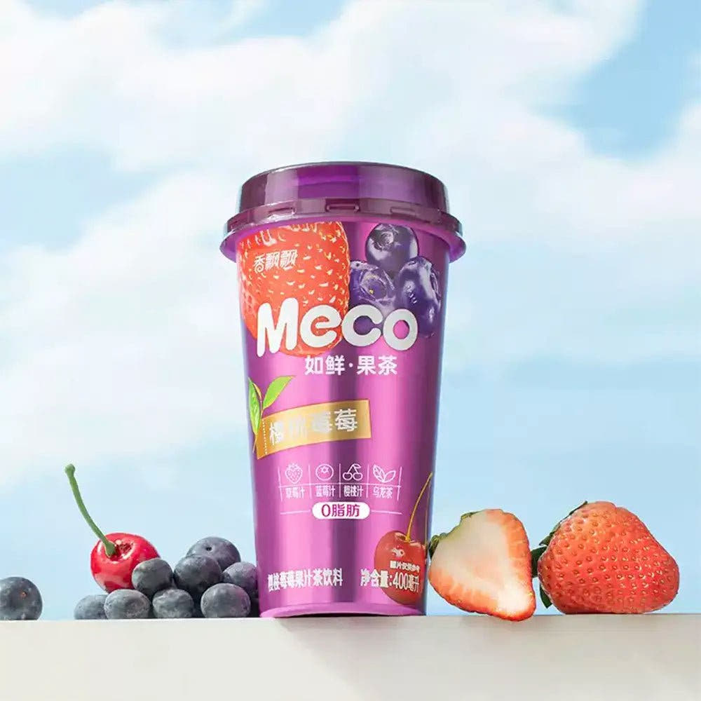 Tè Oolong alla Frutta 400ml - Gusto Fragola & Mirtillo - Trovasia - B01001 - 01