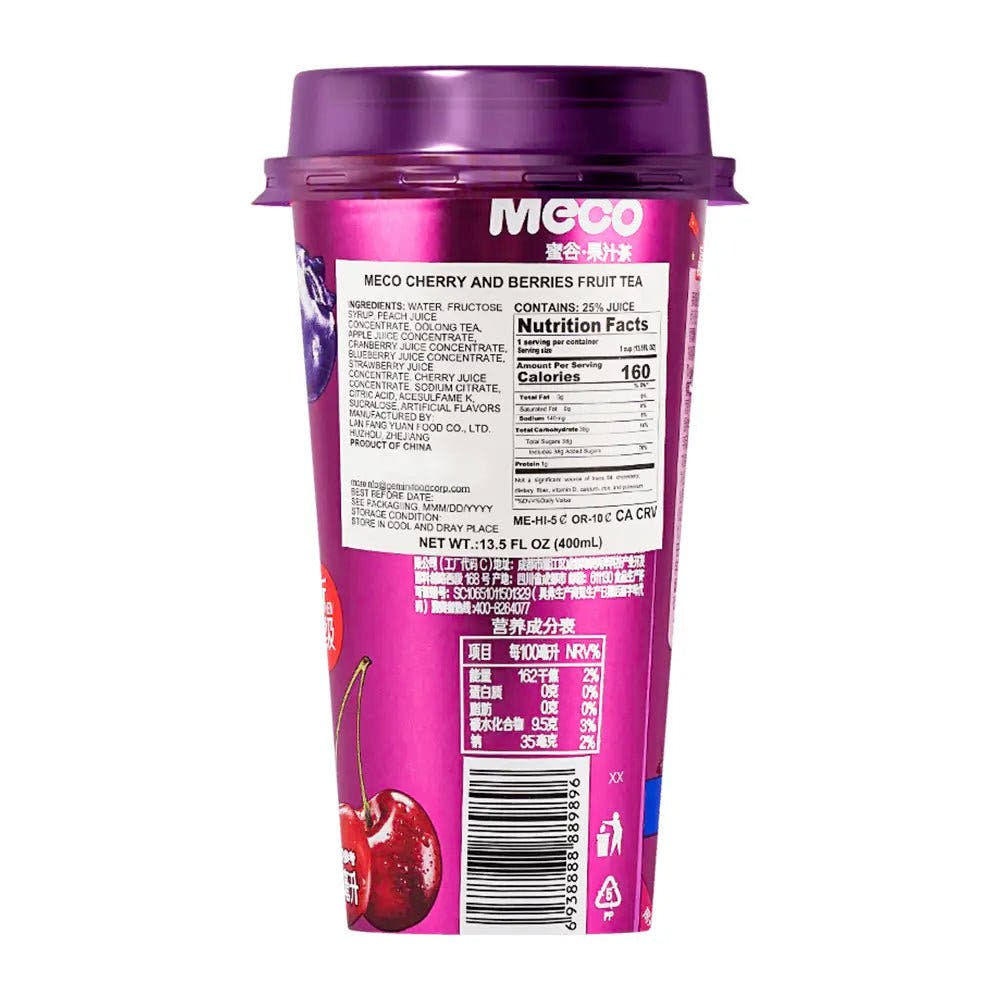 Tè Oolong alla Frutta 400ml - Gusto Fragola & Mirtillo - Trovasia - B01001 - 01