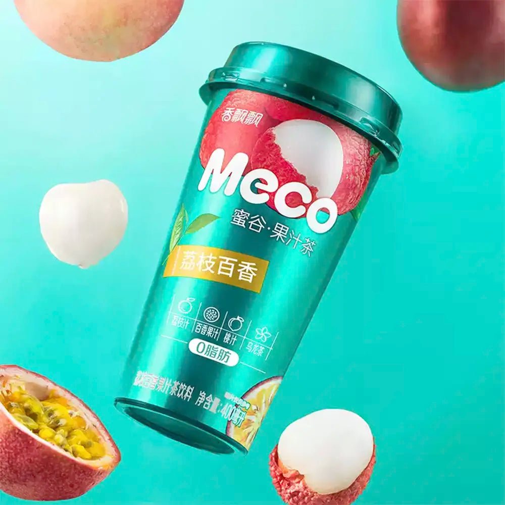 Tè Oolong alla Frutta 400ml - Gusto Litchi & Frutto della Passione - Trovasia - B01001 - 06