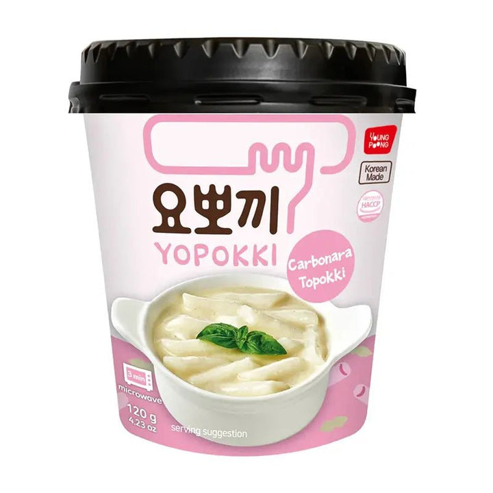 Tteokbokki Cup 120g - Gusto Carbonara - Trovasia - I08001 - 05