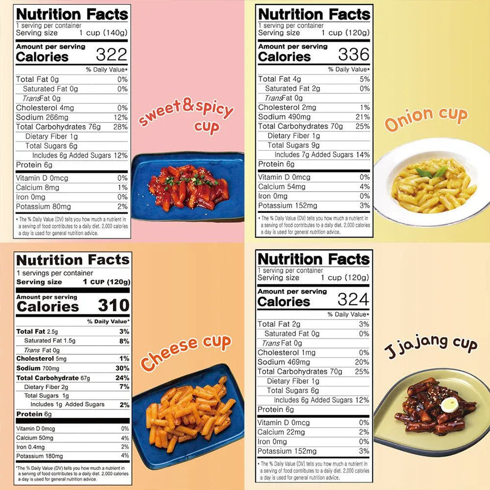 Tteokbokki Cup 120g - Gusto Jjajang - Trovasia - i00201