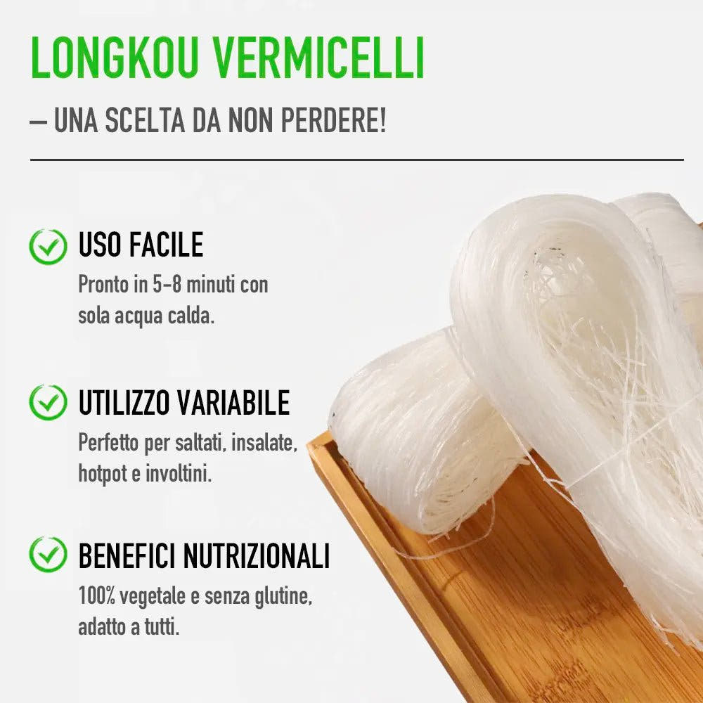 Vermicelli di Soia 500g - Trovasia - A02002 - 02