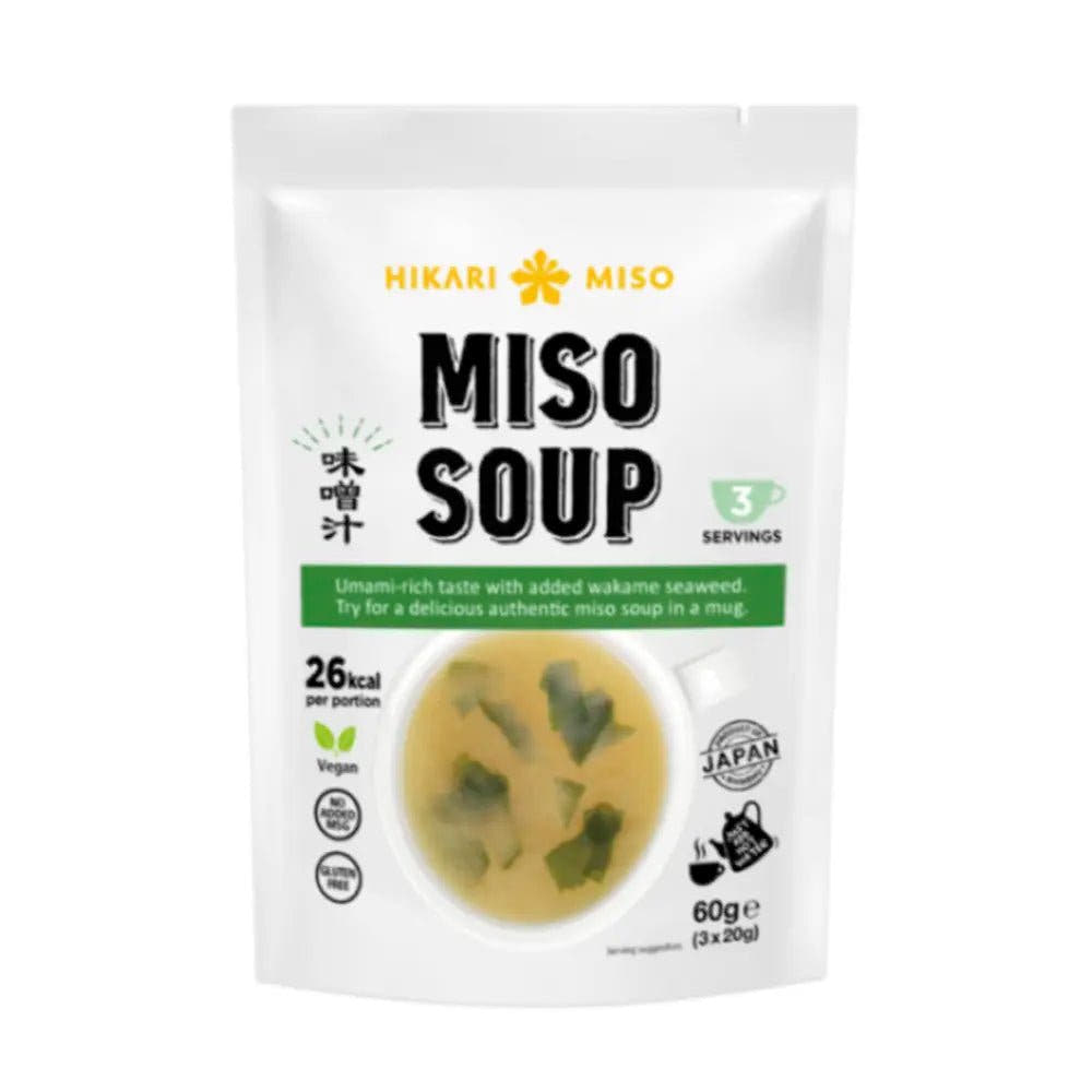 Zuppa di Miso Istantanea 60g - 3 Porzioni - Trovasia - I10001 - 01